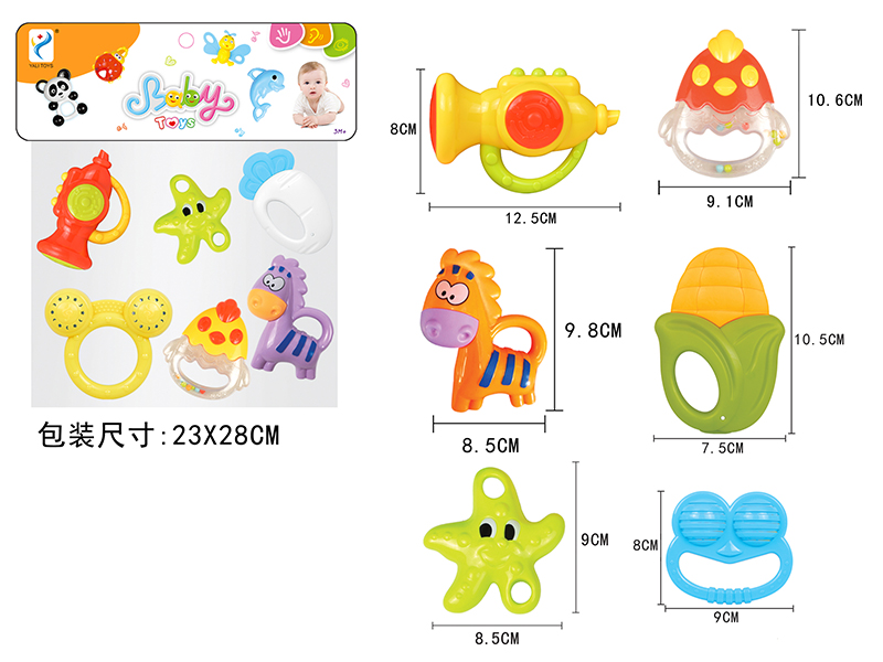 Baby Rattle(6PCS)