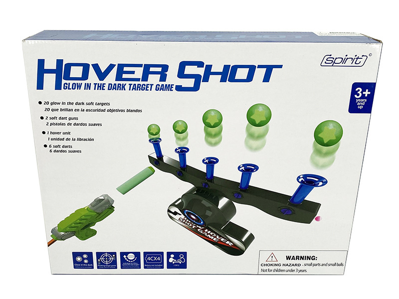 Hover Shot Target Game(With Soft Bullet Gun)