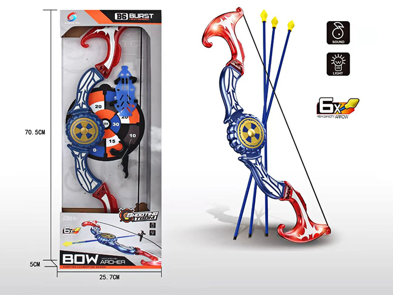 Cartoon Bow With Music + Light