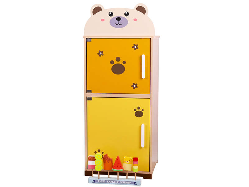 Wooden Bear Refrigerator