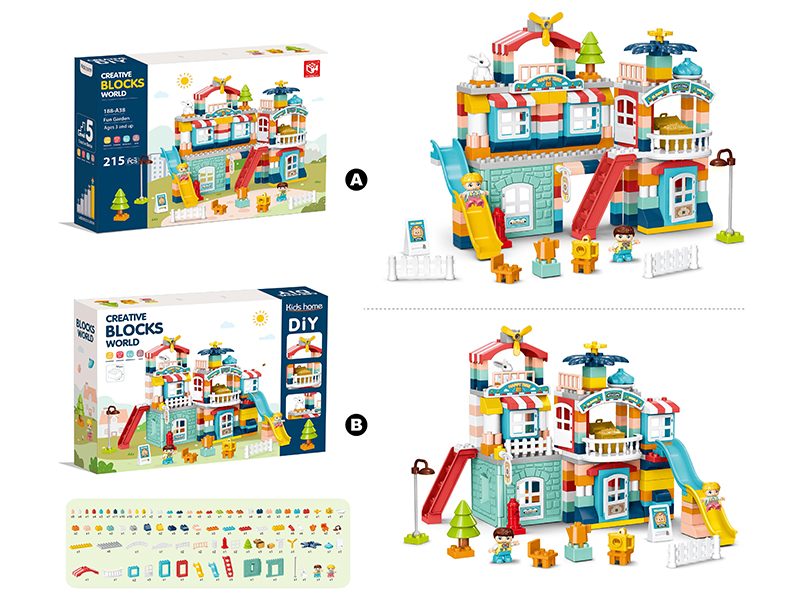 Creative Building Blocks - Villa Garden 215pcs