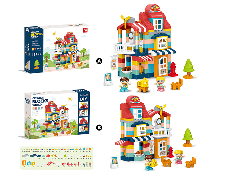 Creative Building Blocks - Grand Villa 132pcs