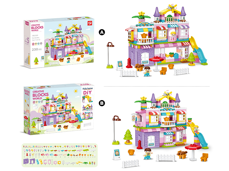 Creative Building Blocks - Villa Garden 230pcs