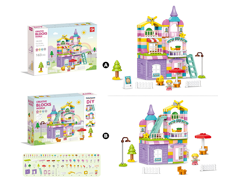 Creative Building Blocks - Villa Garden 163pcs