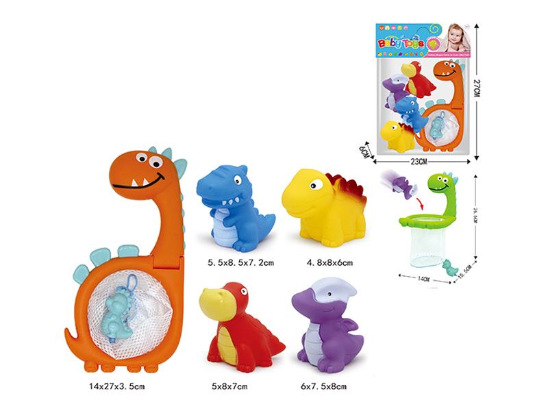 Soft Rubber Toys 5Pcs