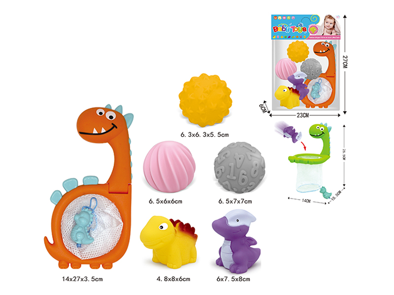 Soft Rubber Toys 6Pcs