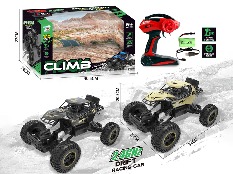 2.4G R/C Alloy Climbing Car