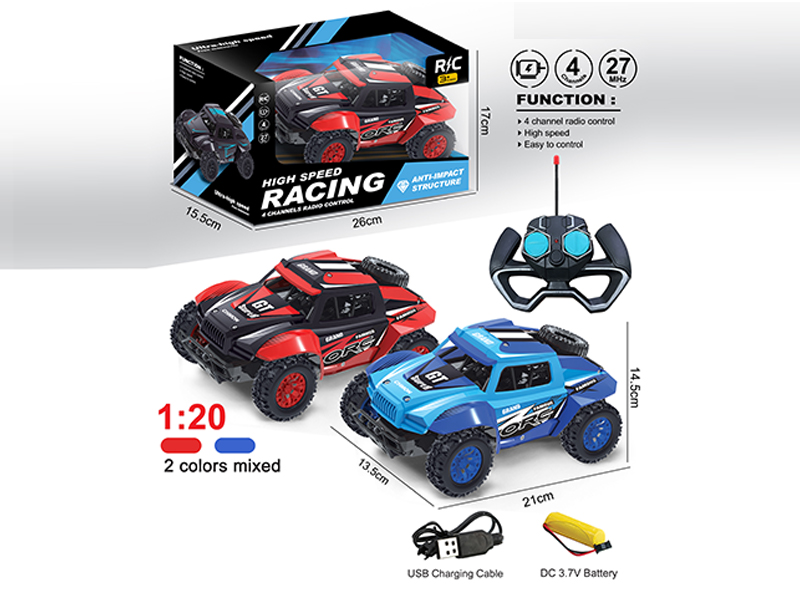 27MHZ 4CH R/C Car