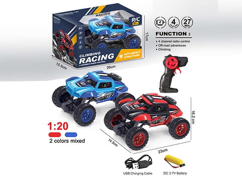 2.4G 4CH R/C Climbing Car