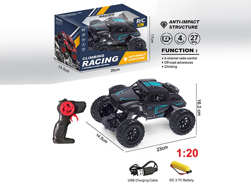 27MHZ 4CH R/C Matte Climbing Car