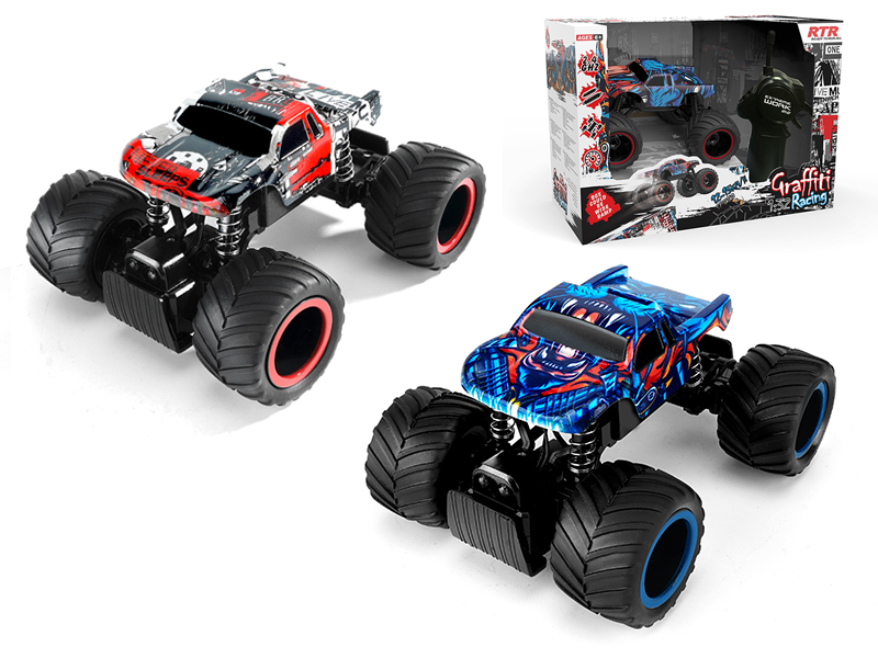 1:32 2.4G Remote Control Graffiti Off-Road Vehicle
