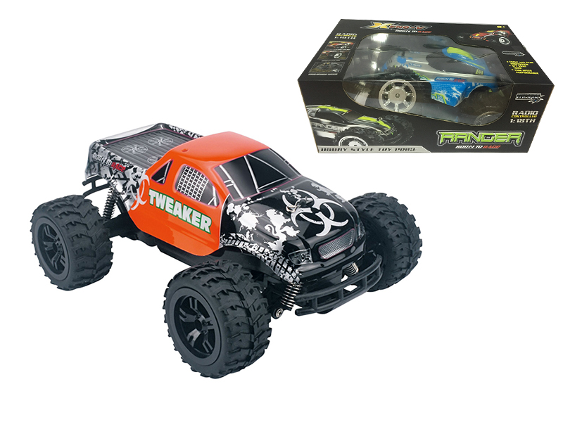 1:18 2.4G Remote Control Large Wheel Cross Country Car