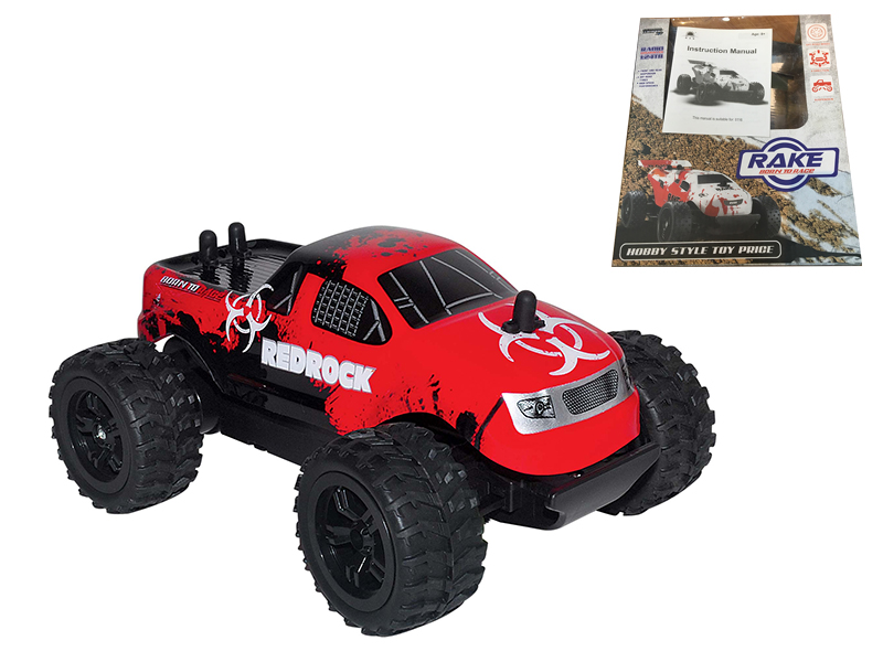 1:24 2.4G Remote Control Large Wheel Cross Country Car