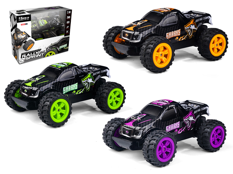 1:24 2.4G Remote Control Shark Off-Road Vehicle