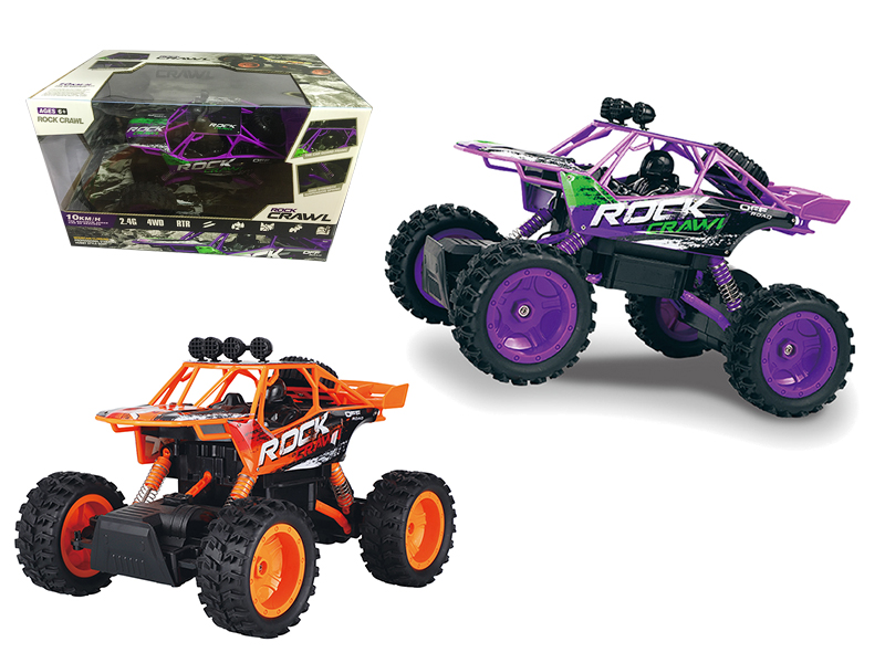 1:14 2.4G Remote Control Four-Wheel-Drive Skeleton Climbing Car