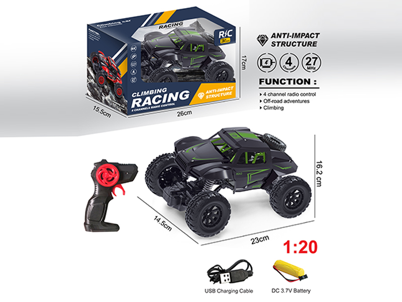 27MHZ 4CH R/C Matte Climbing Car