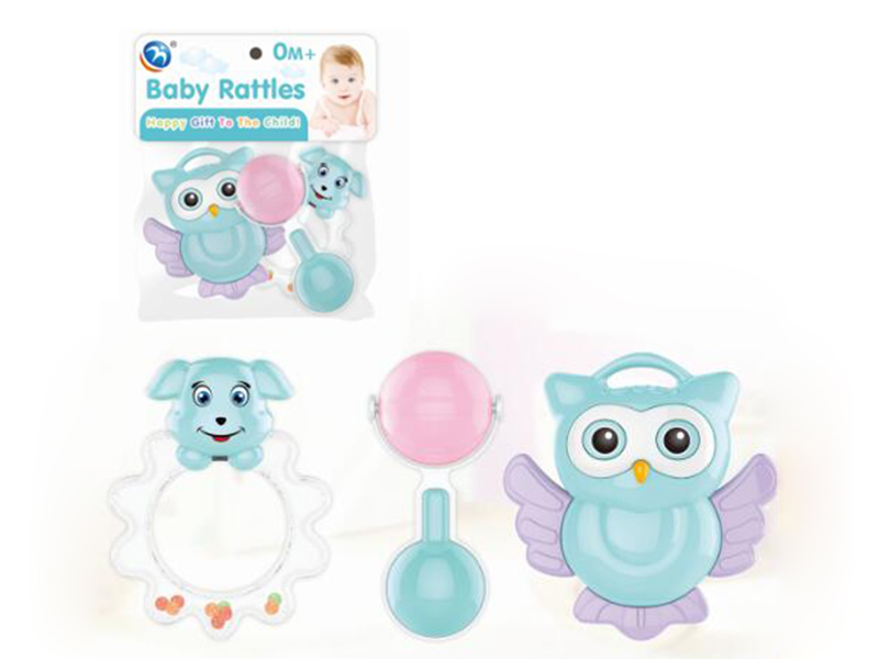 3PCS Baby Rattles