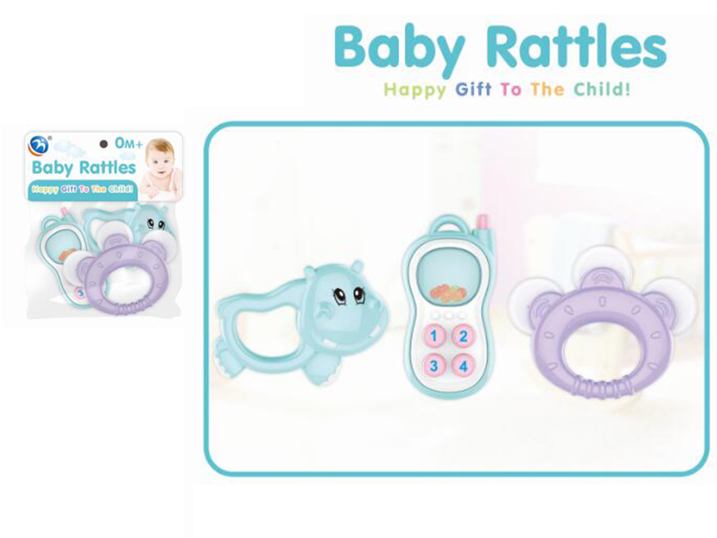 3PCS Baby Rattles