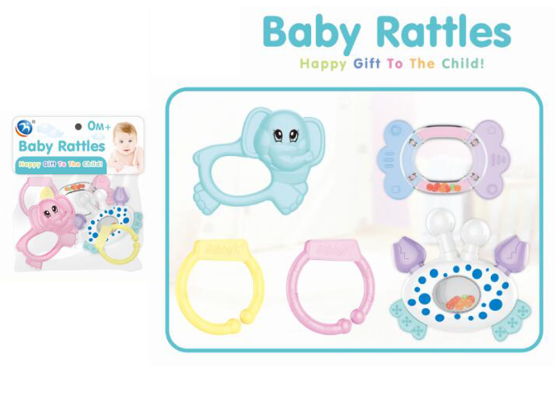 5PCS Baby Rattles