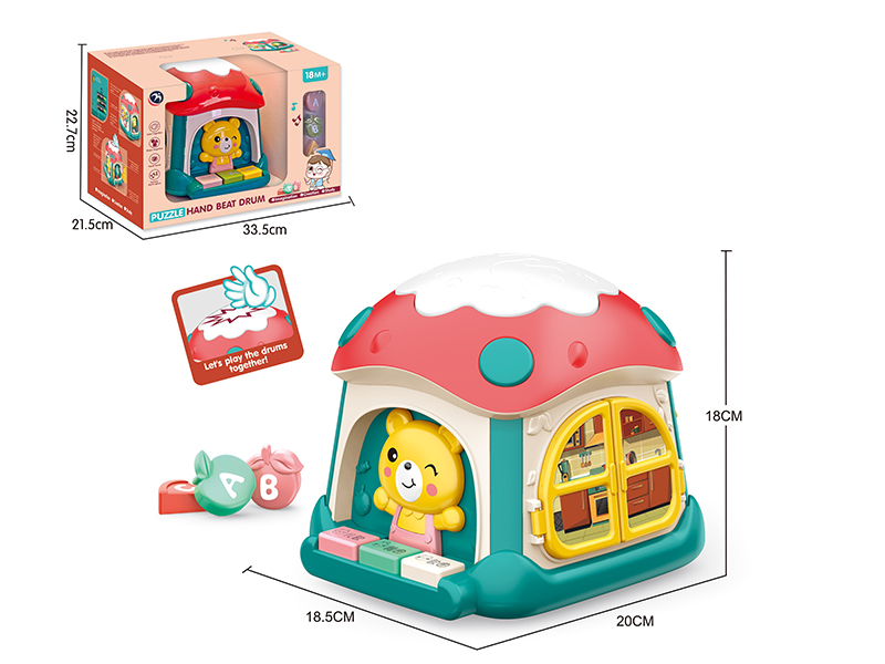 Multifunction Mushroom Hand Beat Drum