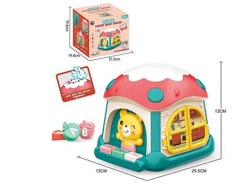 Multifunction Mushroom Hand Beat Drum