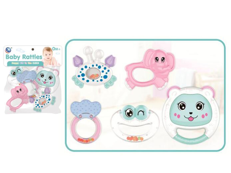 5PCS Baby Rattles