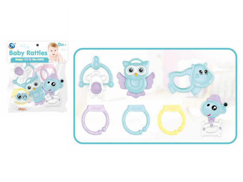 7PCS Baby Rattles