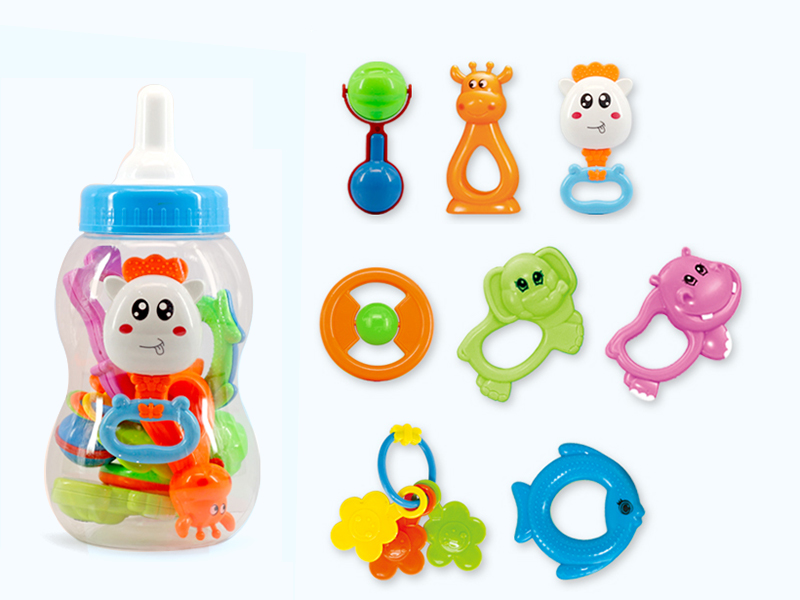 8pcs Baby Rattles