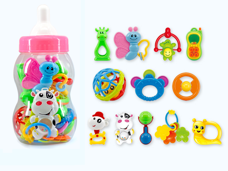 12pcs Baby Rattles