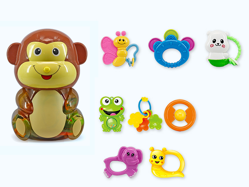8pcs Baby Rattles