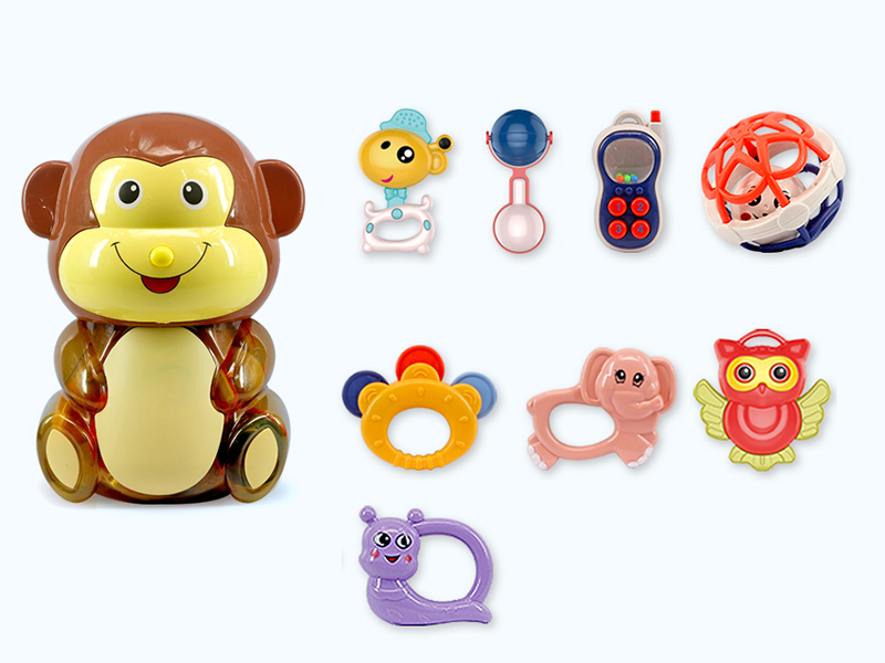 8pcs Baby Rattles