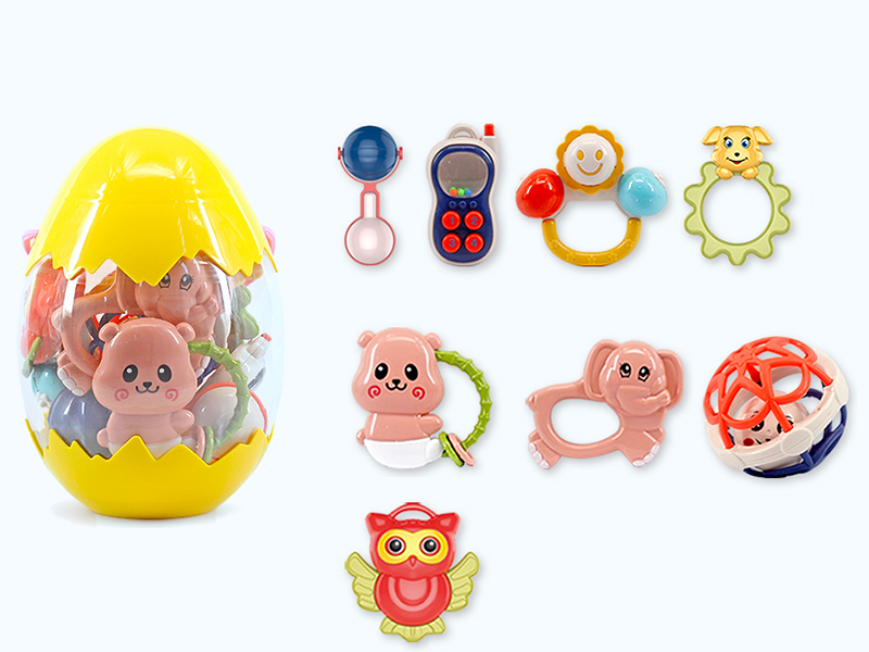 8pcs Baby Rattles