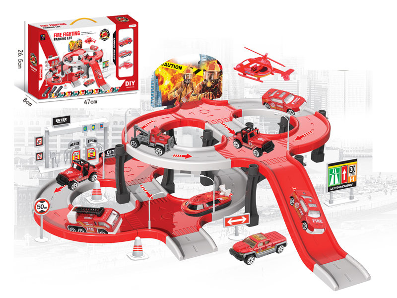 Fire Fighting Alloy Car Parking Lot