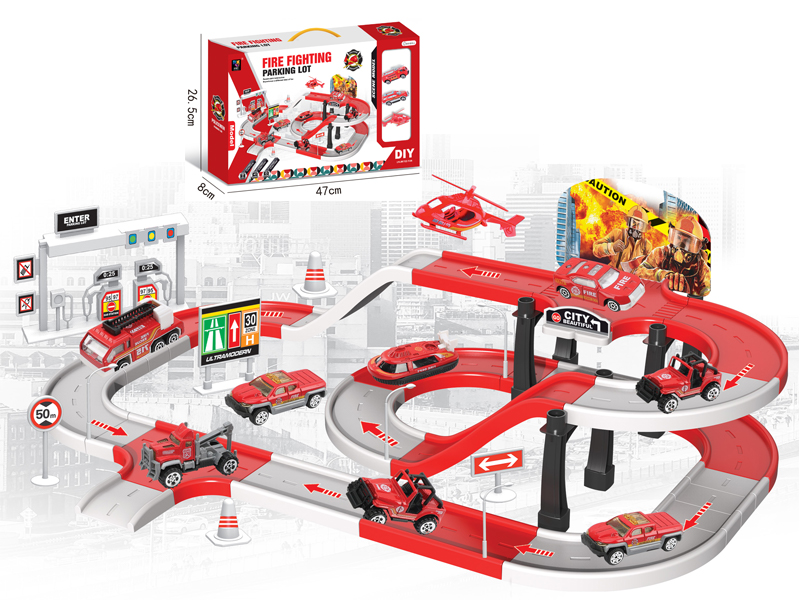 Fire Fighting Alloy Car Parking Lot