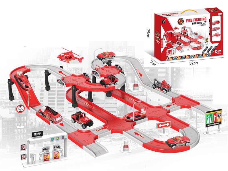 Fire Fighting Alloy Car Parking Lot