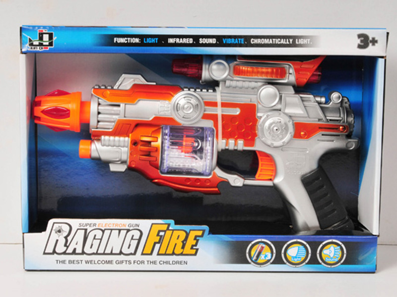 Telescopic Mechanical Voice Gun With Infrared Ray