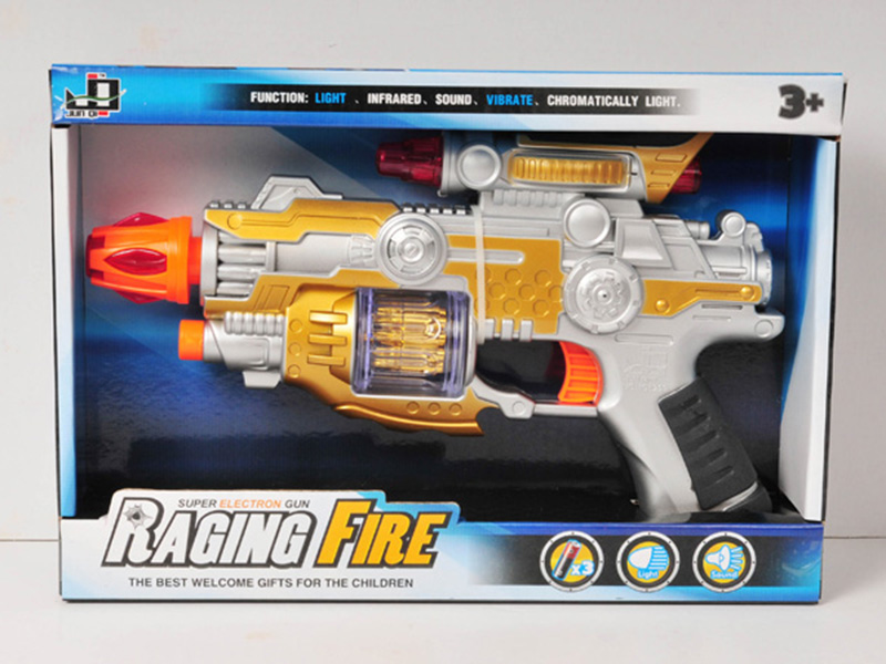 Telescopic Mechanical Voice Gun With Infrared Ray