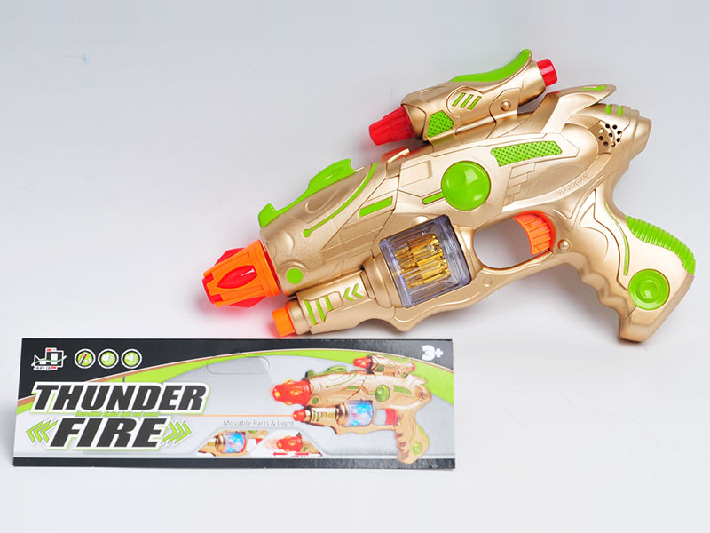 Telescopic Electric Gun With Sound And Light,Vibrate