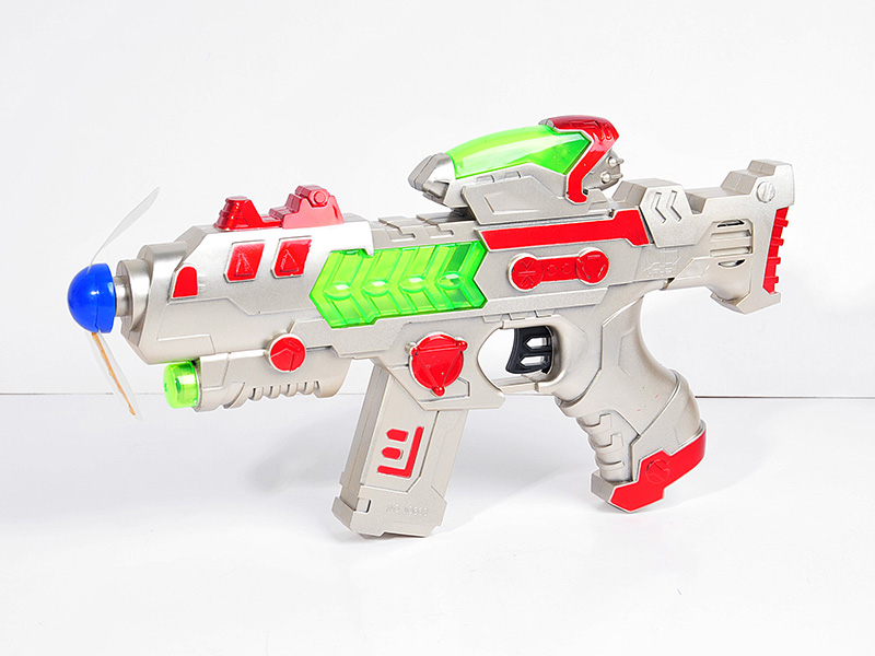 B/O Gun With Flash Light ,Fan,Sound