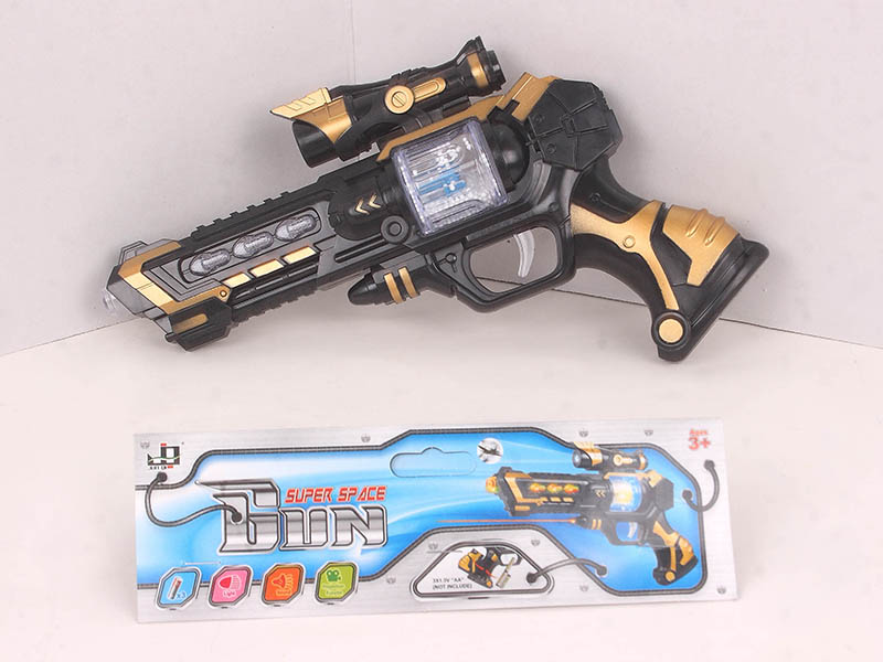 Revolver Military Projection Voice Gun With Infrared Ray