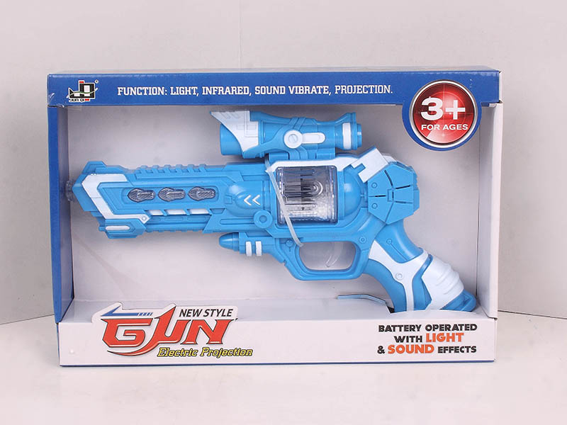 Revolver Military Projection Voice Gun