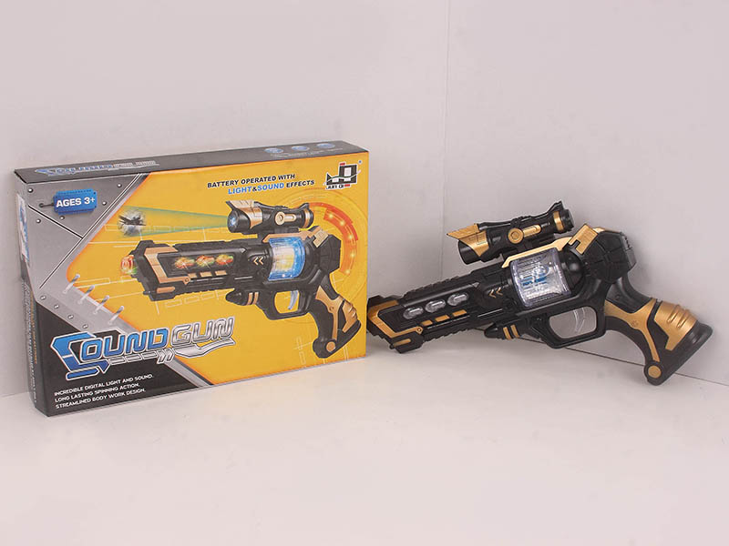 Revolver Military Projection Voice Gun With Infrared Ray