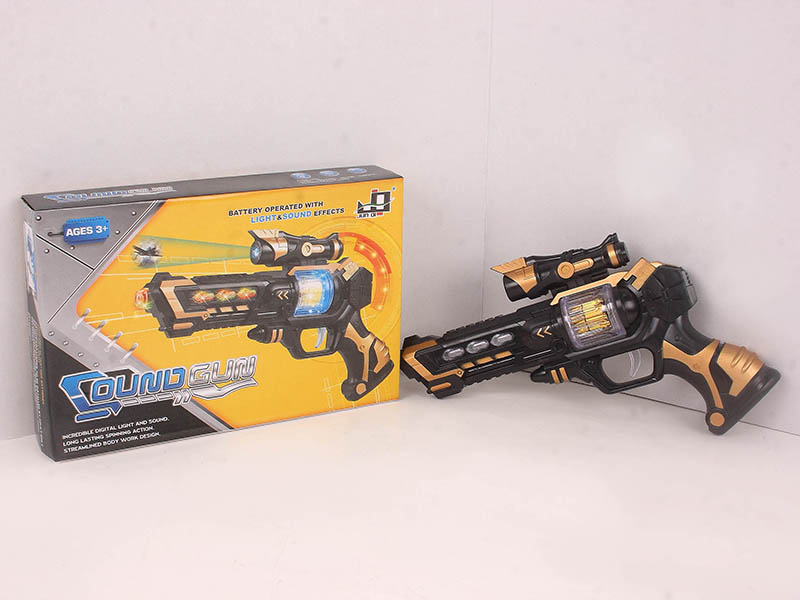 Revolver Military Projection Voice Gun With Infrared Ray