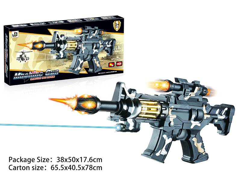 Camouflage Infrared Ray Submachine Gun