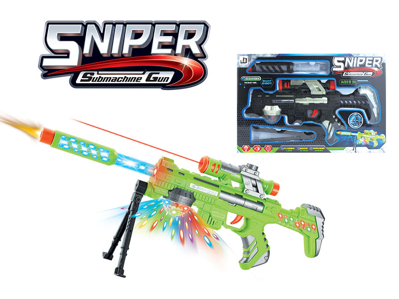 Infrared Ray B/O Gun With Light