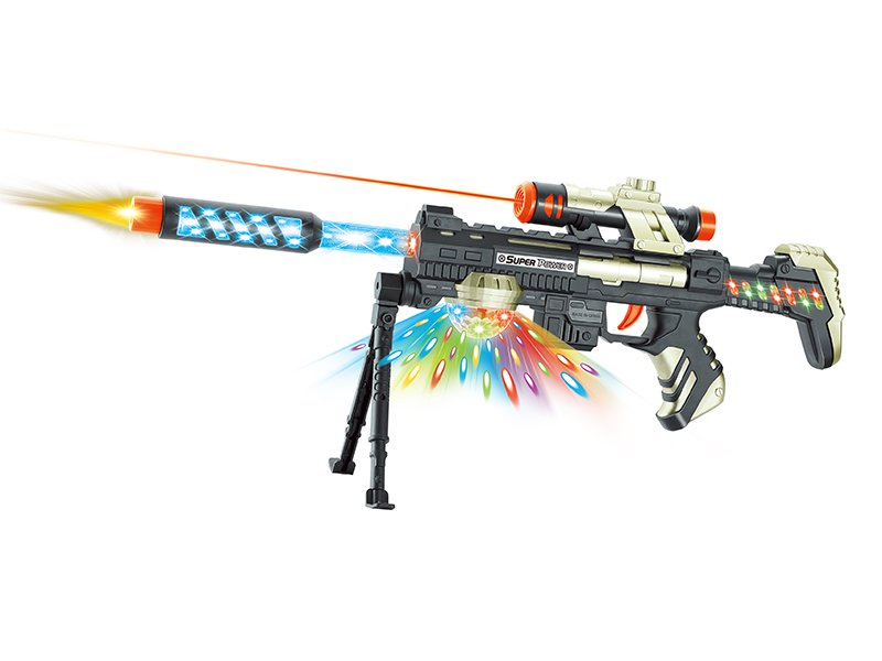 Infrared Ray B/O Gun With Light