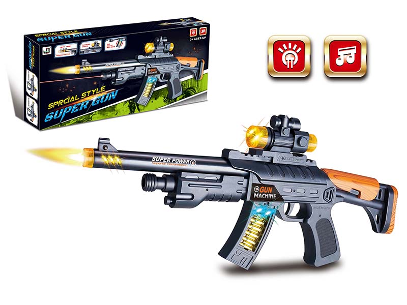 Electric Black Submachine Gun