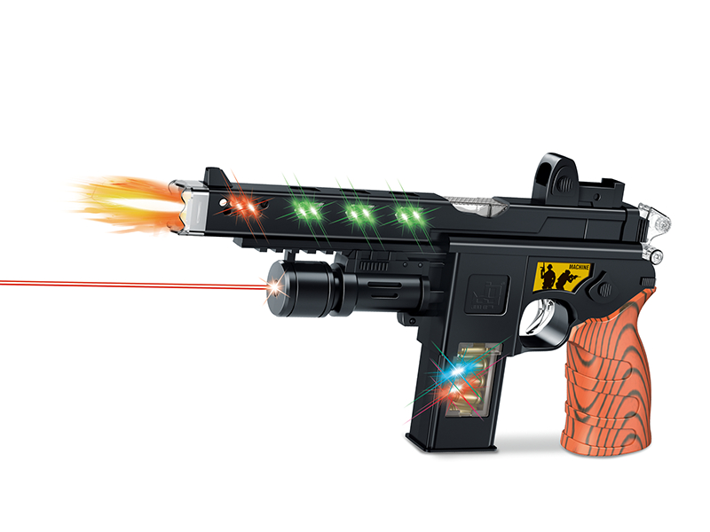 B/O Pistol With Light And Music, Infrared Ray
