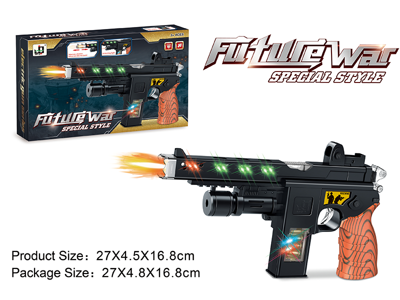 B/O Pistol With Light And Music