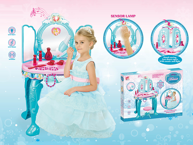 Dressing Table Induction Door Opening Light Music